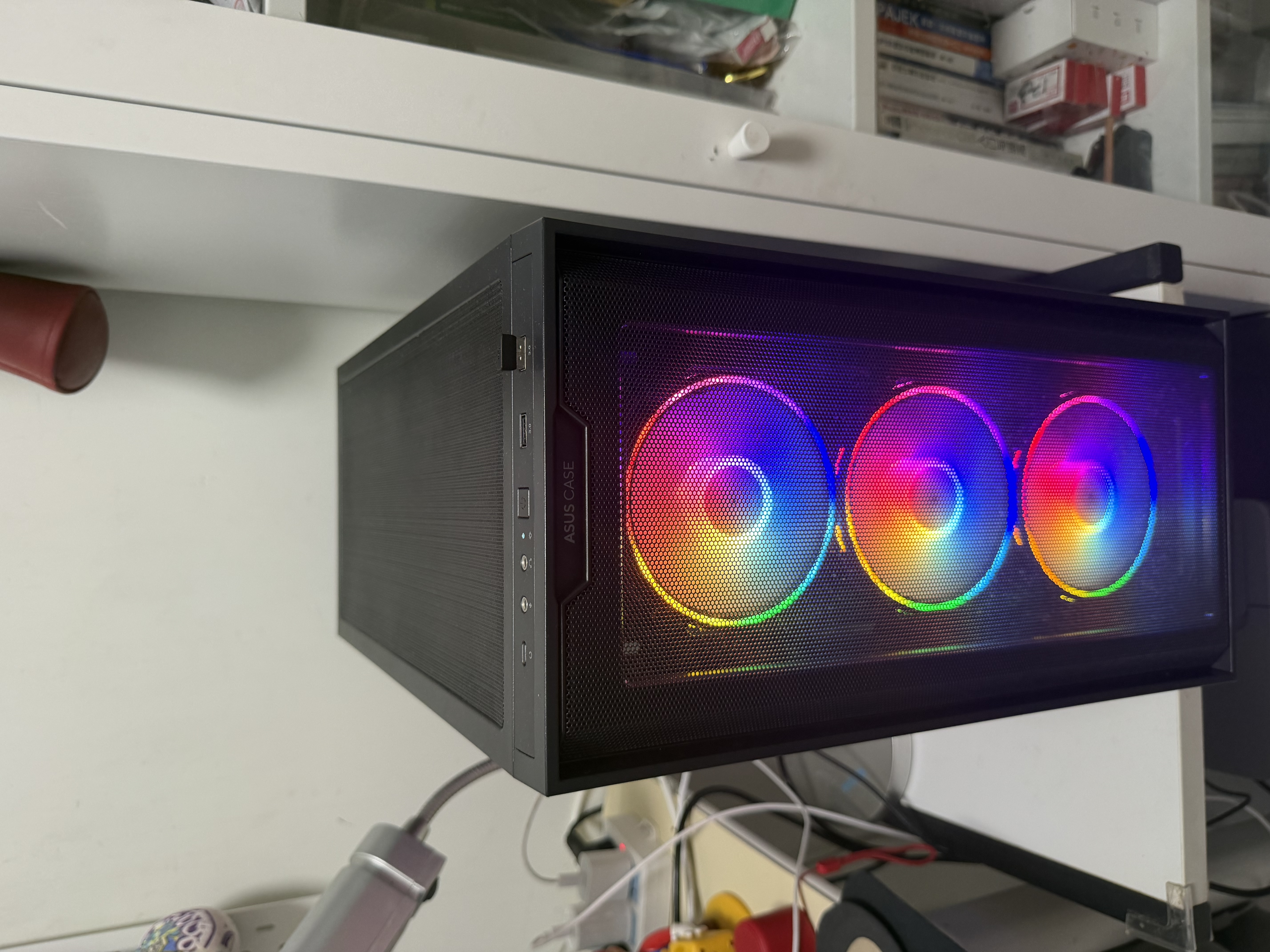 华硕全家桶追影i7升级U7 265KF/RTX5070/32G D5/1T电竞游戏设计师台式主机整机DIY组装电脑 实拍图