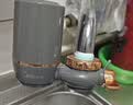 美的（Midea）净水器水龙头过滤器家用自来水滤水器直饮前置过滤器厨房卫生间通用除水垢除余氯双出水可清洗滤芯 一机一芯【可清洗滤芯】 实拍图