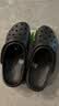 卡骆驰（CROCS）白鹿同款云朵洞洞鞋|206750 黑色-001 39(250mm) 实拍图