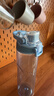 乐扣乐扣（LOCK&LOCK）人鱼线水杯男女大容量运动水壶水杯刻度塑料杯子开学军训水杯 海洋蓝 700ml 实拍图