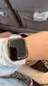 Apple/苹果 Watch S11 智能手表GPS款46毫米玫瑰金色铝金属表壳淡桃粉色运动型表带M/L MEVU4CH/B 实拍图