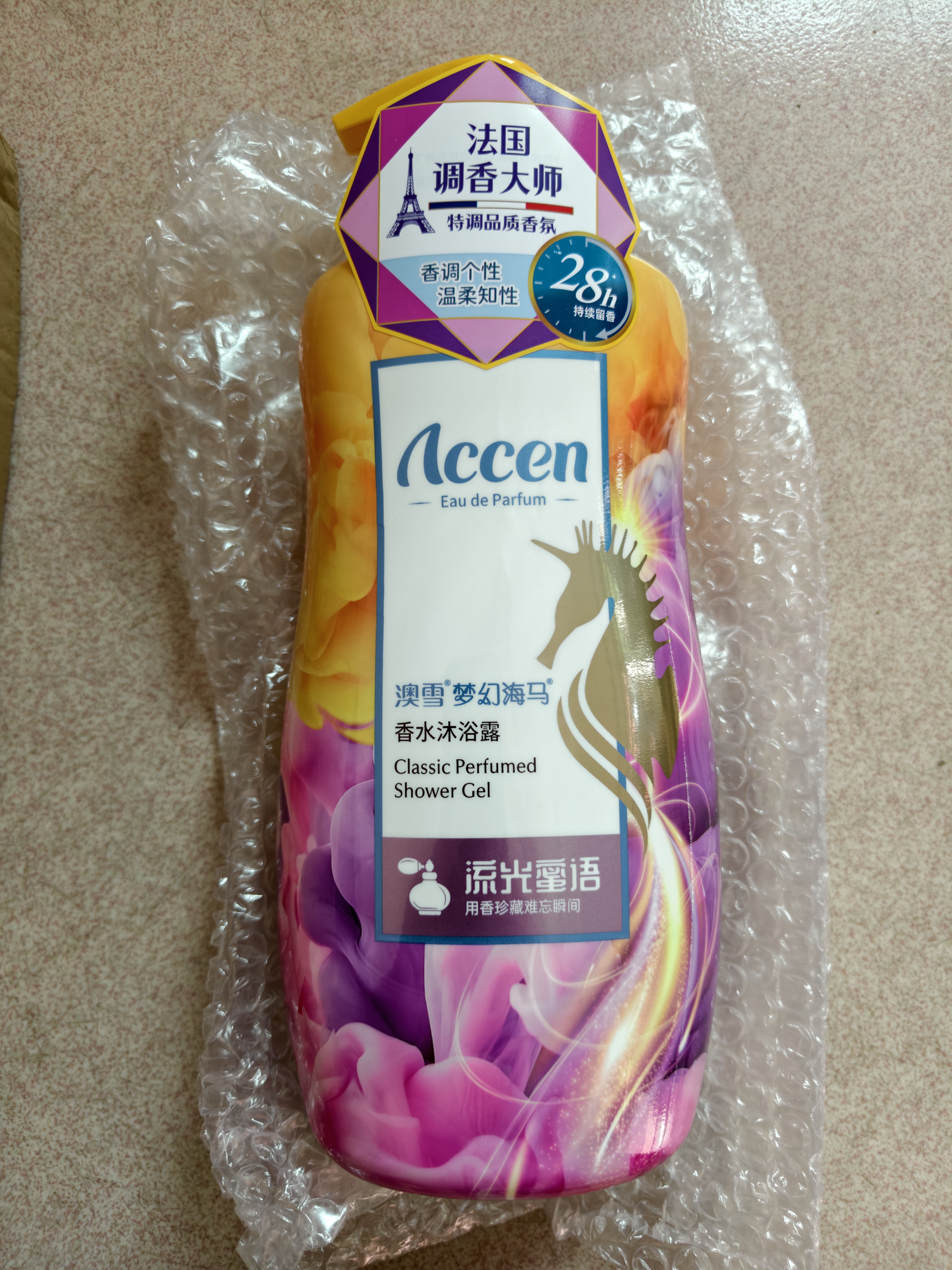 澳雪（accen）梦幻海马香水沐浴露938g流光蜜语 28小时持久留香 实拍图