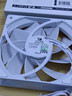 利民（thermalright）TL-C12CW 白色12cm入门级风压扇 经典磁稳S-FDB轴承  4PIN串接PWM接头 1550转速 实拍图
