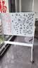 齐富60*90cm3年0擦痕白板支架式升降白板移动家用儿童教学培训双面磁性小黑板办公翻转白板写字板 实拍图