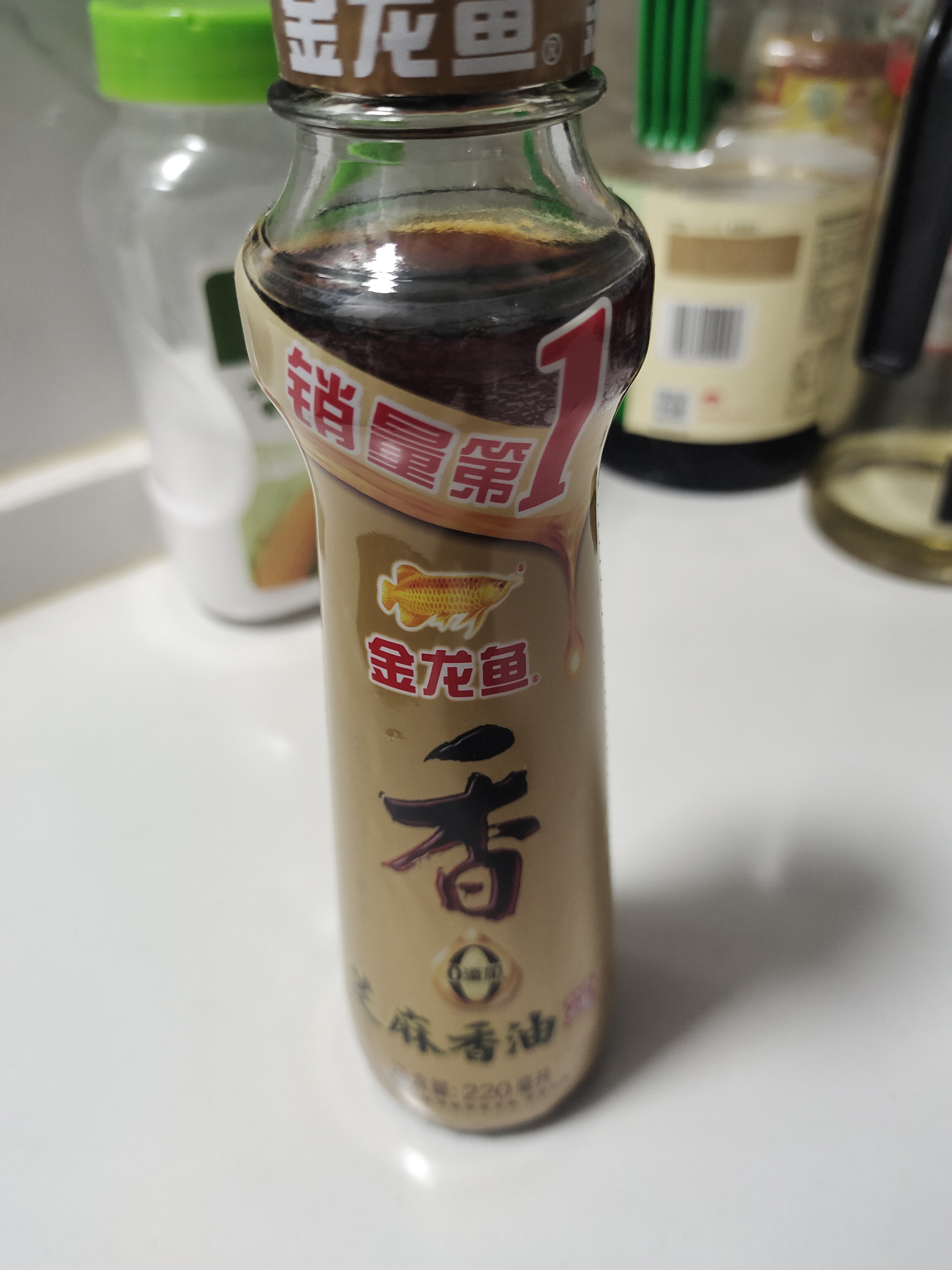 金龙鱼纯芝麻香油 100ml【一级】凉拌 调味 烹饪 火锅 调味油 实拍图
