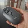 罗技（Logitech）POP MOUSE 无线鼠标 蓝牙鼠标 高颜值办公鼠标 夜幕黑 实拍图