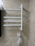 科勒（KOHLER）小号电热毛巾架家用卫生间浴巾架浴室智能浴室加热发热毛巾烘干架 29355T-0雾面白下出线 实拍图