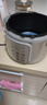 美的（Midea）有钛青瓷0涂层营养蒸电压力锅5L 智能预约多功能一体高压电饭锅MY-E5811G家用4-6人开盖火锅电饭煲 实拍图