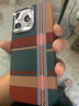 巴蒂尼 山与星河适用iPhone17ProMax手机壳高级感苹果16Pro磁吸凯夫拉纹理15超薄防摔14手机套13男女 红绿格纹【夜光磁吸硬壳】铝合金镜框 iPhone 16 Pro 实拍图