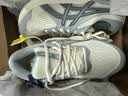 亚瑟士ASICS男子缓震透气经典跑鞋 GEL-CONTEND 7 白色/灰色 40.5 实拍图