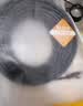 值计六类网线 CAT6类千兆高速5g宽带线 家用电脑路由器网络监控成品跳线双接头2.5g 黑色2米 ZL-6020BK 实拍图
