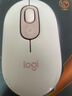 罗技（Logitech）POP MOUSE 无线鼠标 蓝牙鼠标 高颜值办公鼠标 云霞粉 实拍图