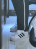 阿迪达斯adidas三叶草贝壳头SUPERSTARII男女休闲鞋 IH8659 40码 实拍图