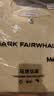 马克华菲（MARK FAIRWHALE）短袖男士夏季潮牌休闲短袖T恤男宽松重磅220g纯棉男装 杏色 3XL 实拍图