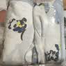 babycare初生婴儿秋冬夹棉抱被调温产房新生儿包被-咘咘熊月光蓝-90*90cm 实拍图