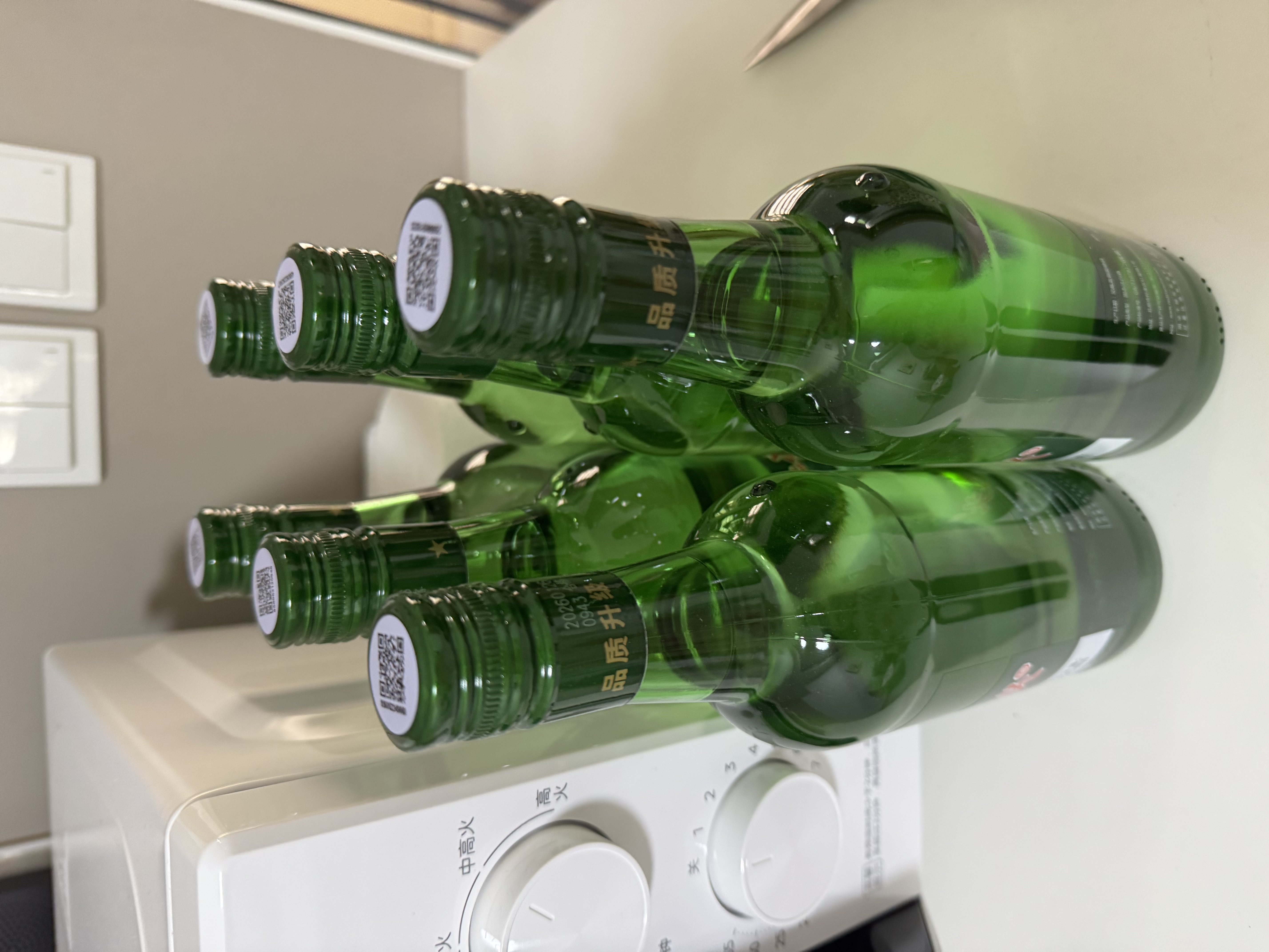红星二锅头 大二 清香型白酒 43度 500ml*6瓶 非原箱 实拍图