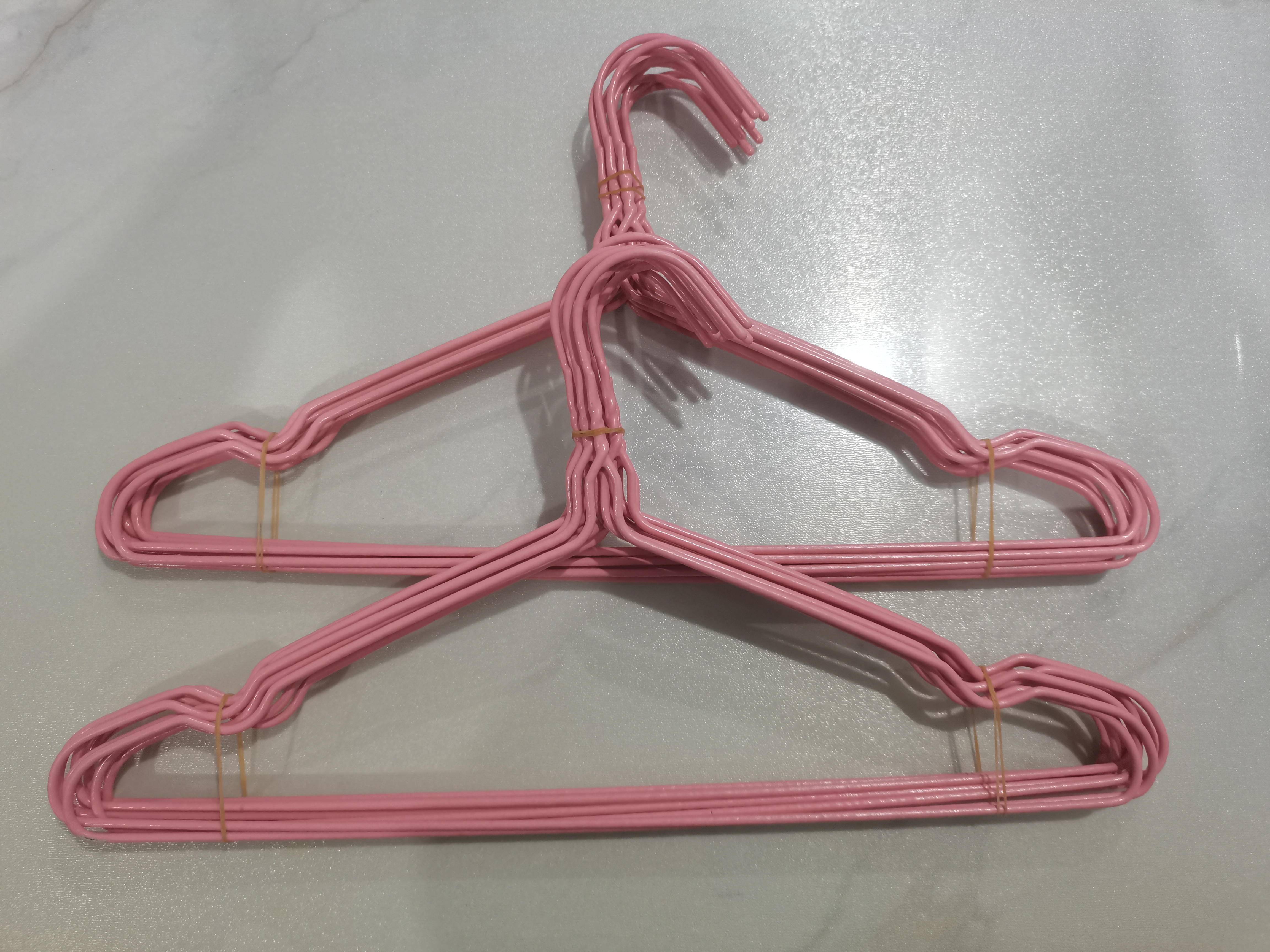 【⭐百万人种草】带凹槽晾衣架子家用挂衣架成人衣架撑子无痕衣架 ⭐混色 20个 实拍图