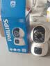 飞利浦（PHILIPS）摄像头家用监控器360度无死角带夜视全景监控无需连wifi终身免流量手机远程可对话室内高清监视器 4G免充值双摄+30天循环录像+终身免费流量 实拍图
