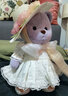 莉娜熊（TeddyTales）小熊玩偶毛绒玩具熊泰迪手作熊安抚娃娃送礼送人新年礼物女生 紫灰色 中号站姿约30cm 实拍图