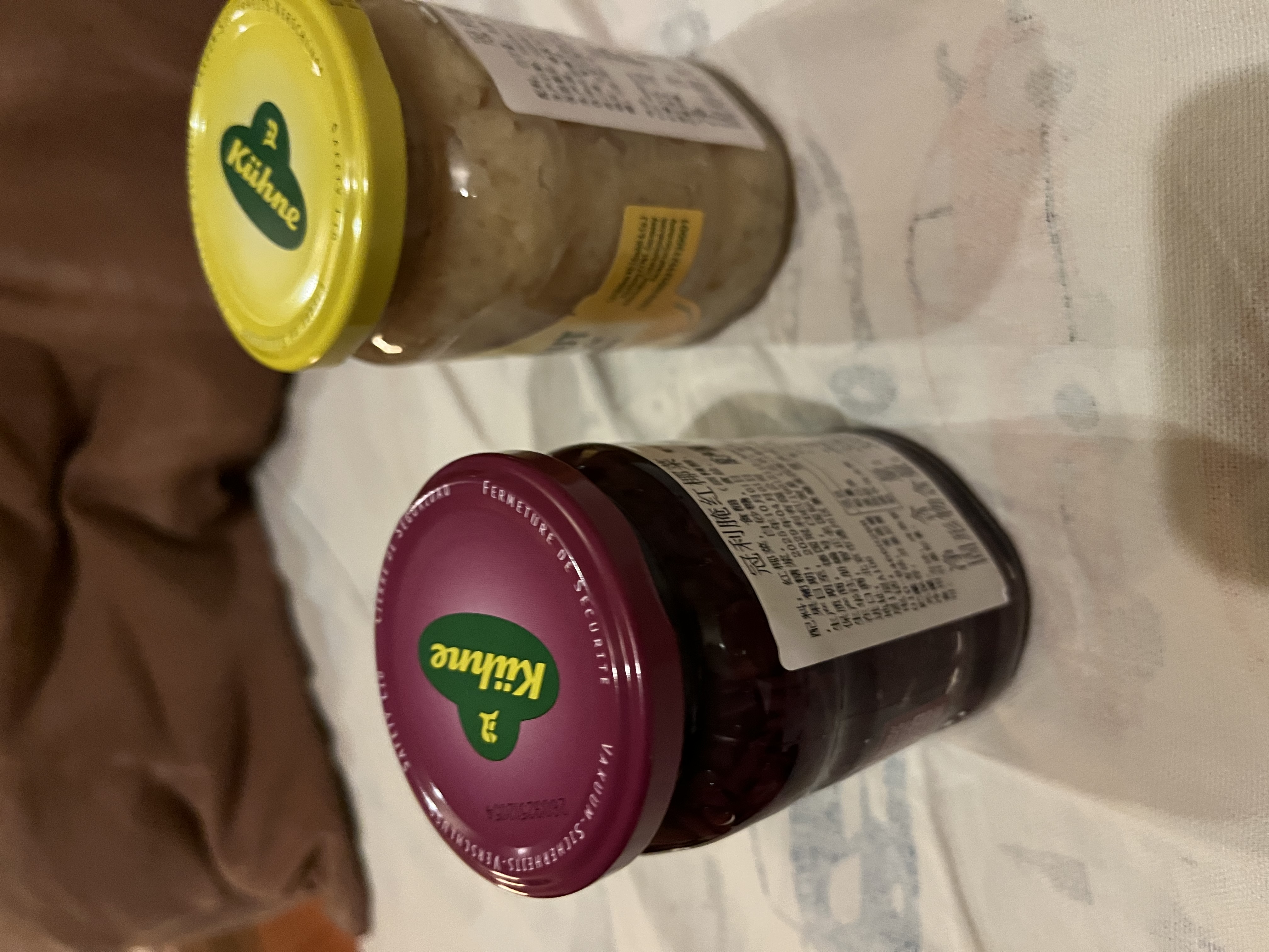 冠利（KUHNE）德国进口 酸菜酸椰菜350g甘蓝泡菜酱菜 德式西餐香肠烤肉配菜0脂 实拍图