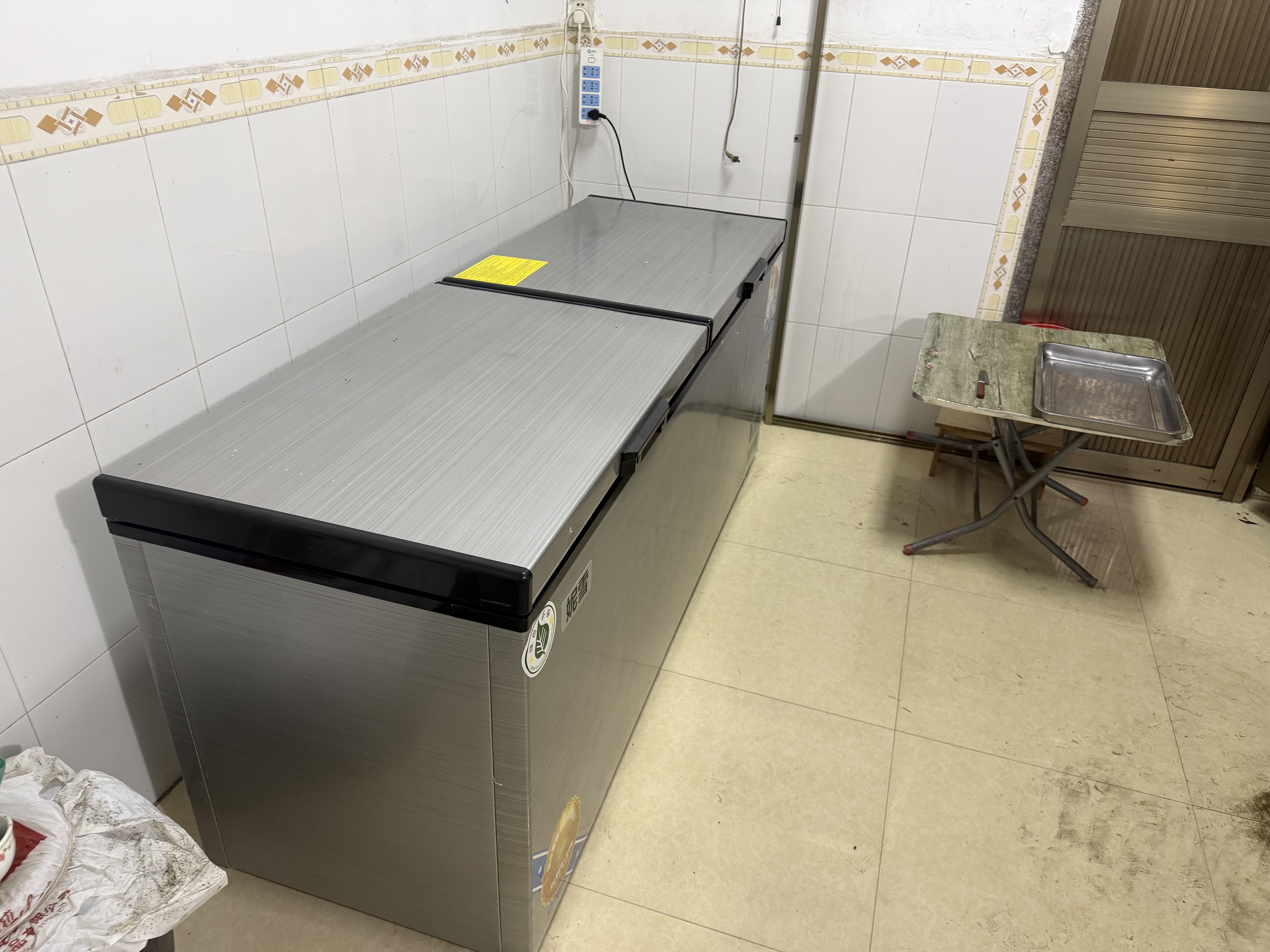 妮雪冰柜商用冷冻大容量商用卧式家用冷柜全冷冻冷藏柜展示柜商用冰柜大冰箱 1028单温铜管-机械温控扩容版1.95米长【一级能耗】 实拍图