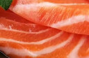 【新疆三文鱼】日料中段刺身切片即食海鲜生鱼片生鲜鱼类海鲜水产 【甄选9A级】中段整块480g/2盒 实拍图