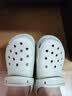 卡骆驰（CROCS）新款厚底云朵洞洞鞋送女友礼物206750 骨白色 37 -38 实拍图