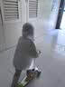 永久（FOREVER）滑板车儿童加宽闪光轮宝宝折叠小孩踏板车二合多功能款免安装 实拍图