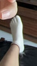 棉十三五指袜子女士新疆棉分趾中筒袜防臭抗菌五趾袜春秋季长筒袜5双装 实拍图