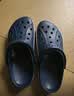 卡骆驰（CROCS）【采销直播】贝雅卡骆班洞洞鞋轻便耐磨一脚蹬休闲鞋|205089 深蓝/辣椒红-4CC 41 /42(260mm) 实拍图