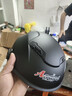 Andes HELMET3c认证电动摩托车头盔男四季女士夏季头盔安全帽四季通用夏天半盔 哑黑透明短片【升级3C款】 均码 实拍图