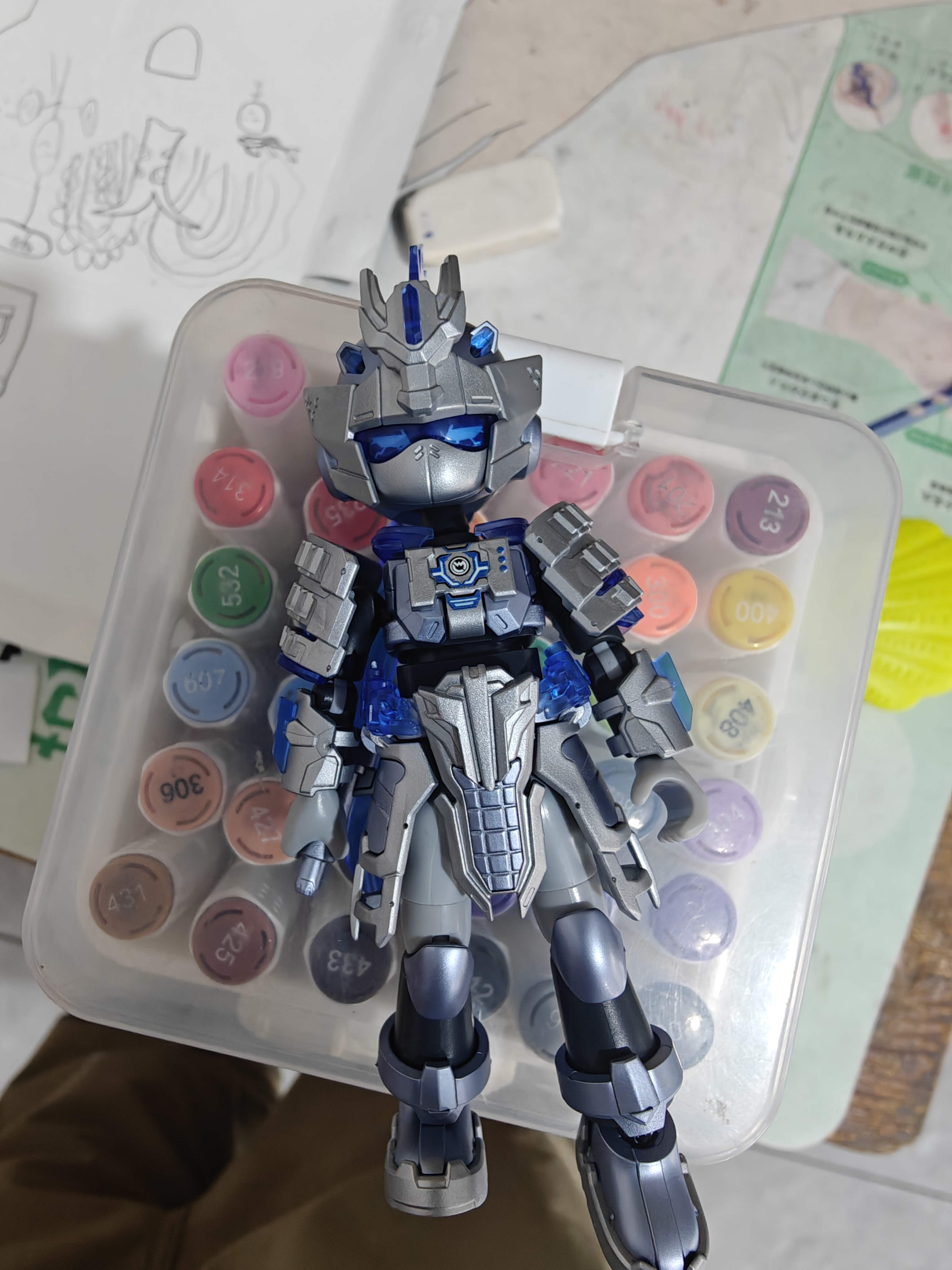 布鲁可积木人 英雄无限战斗服赵云2.0 男生玩具潮玩模型生日礼物 实拍图
