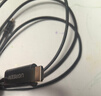 绿联Type-C转HDMI线USB-C转换器适用雷电4/5转接线4K60/2K144Hz连接线手机Mac笔记本投屏接显示器1.5m 实拍图