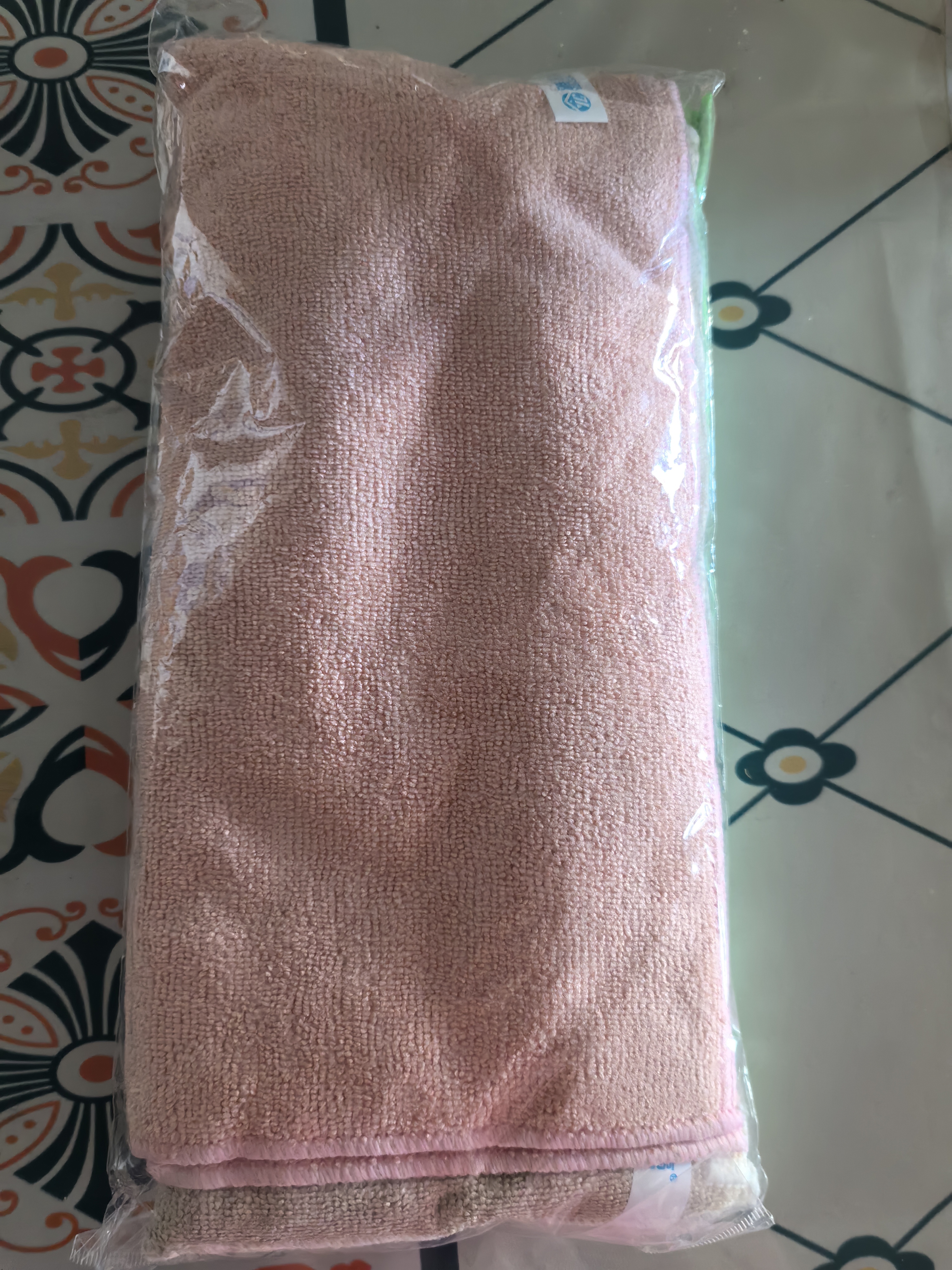 雅高抹布涤棉30*30cm5条装厨房超强吸水洗碗布百洁布 实拍图