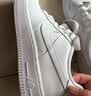 耐克NIKE女子空军一号AF1 百搭大童运动鞋DH2920-111白36.5 实拍图