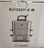 北鼎（Buydeem）家用不锈钢电炖锅 大容量多功能锅一锅多用蒸锅大号智能蒸炖锅定时预约蒸汽锅G76 【臻享汽炖套餐】G76浅杉绿+汽锅+炖盅(含支架) 实拍图