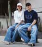 盖璞Gap男女装2026春季新款纯棉logo字母宽松短袖T恤百搭上衣 海军蓝 868224 L (175/96A)亚洲尺码 实拍图