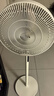 美的（Midea）【幸运草安睡2.0MAX】闪电拆装直流变频家用电风扇语音遥控大风量落地扇一级能效卧室静音新款电扇 实拍图