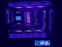 追风者（PHANTEKS）D28积木正叶120mm机箱水冷排高性能散热ARGB温控风扇(28mm厚/双侧无限镜/无线材拼接/3联包/黑色) 实拍图