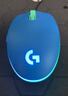 罗技（G）G102 有线游戏鼠标 轻量化设计 G102第二代 RGB灯效 打瓦鼠标 无畏契约/三角洲必备（蓝色） 实拍图