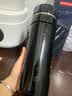 恩尔美（nRMEi）水杯男士大容量茶杯便携车载办公防摔耐高温茶水分离泡茶玻璃杯子 商务黑750ml【茶水分离+提绳】 实拍图