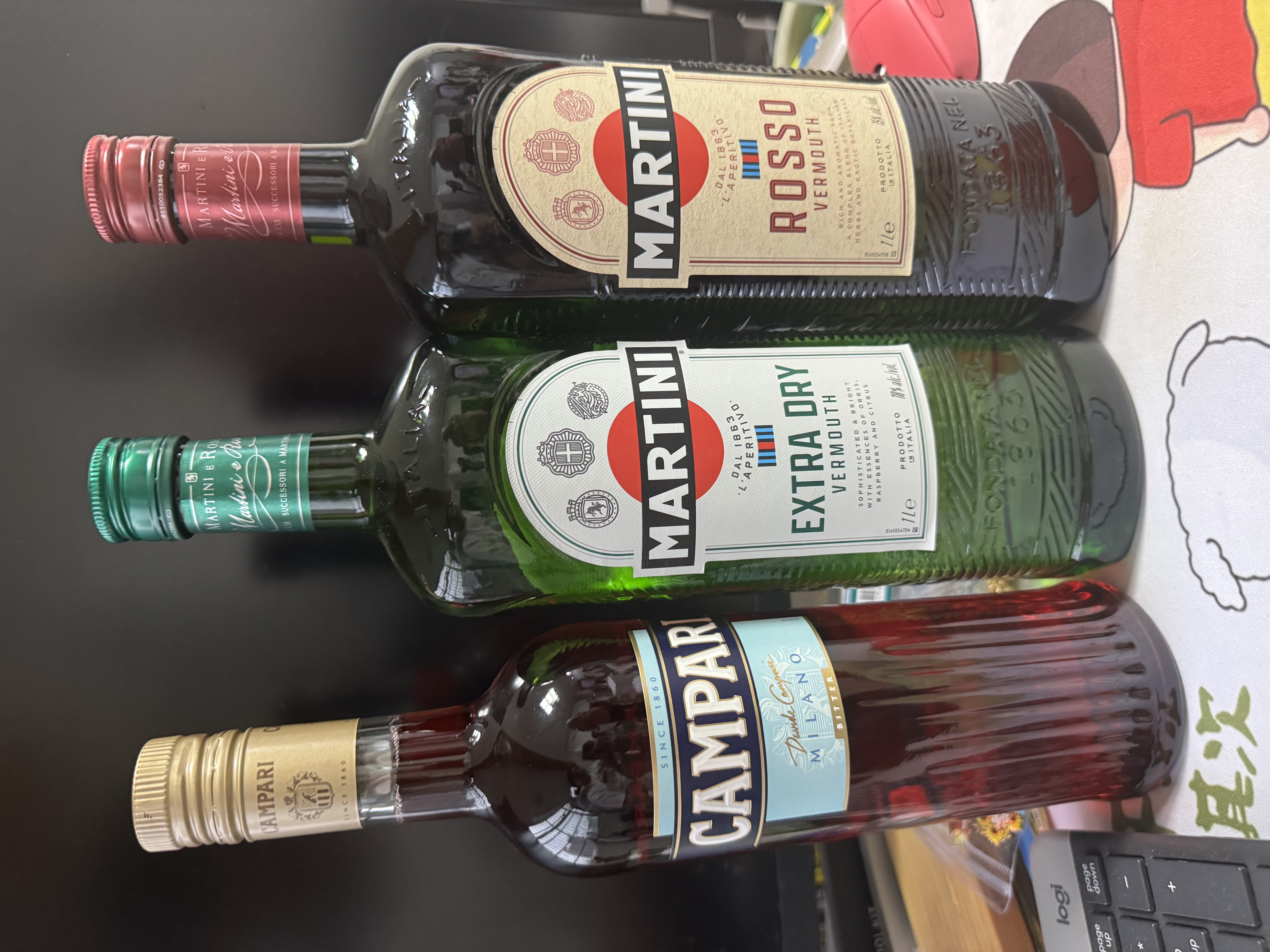 马天尼（Martini）洋酒 意大利进口 干威末酒1L 调酒 送礼 实拍图