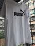 彪马PUMA 纯棉宽松粉色休闲短袖T恤男女款夏季运动上衣 688958 L 实拍图