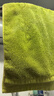 京东京造10A抗菌100%长绒棉毛巾138g加大加厚除螨纯棉全棉洗脸巾 2条绿+蓝 实拍图