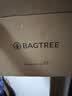 BAGTREE【朱珠同款】包包树奶盒包植鞣皮单肩斜挎腋下通勤Hobo枕头女士包 皎月白-中号【磁吸拉链款】 高级小众 实拍图