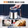 京严绞肉机家用电动绞馅机商用大容量碎肉打肉机婴儿辅食机多功能料理机搅馅搅菜搅肉机蒜泥肉沫搅拌机 旗舰款【6叶精钢刀+不锈钢】 大容量 5L 实拍图