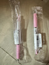 uni三菱【热门商品】 uni-ball UMN-138S按动粉杆黑芯中性笔0.38mm黑笔签字笔商务学生专用水性笔 1支 实拍图