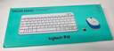 罗技（Logitech）MK245 Nano 键鼠套装 无线键鼠套装 办公键鼠套装 紧凑型 可调支架 带无线2.4G接收器 白 实拍图