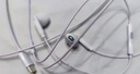 联想（Lenovo）【爆卖100万件】有线耳机半入耳式3.5mm接口圆孔游戏运动降噪K歌线控带麦主播直播电脑笔记本 白色 实拍图