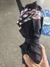 天堂伞 加大雨伞三折 经典格纹商务伞10骨大雨伞男女 藏青 实拍图